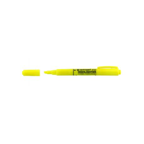 Zvýrazňovač Centropen 8722 – žlut. zkos. 